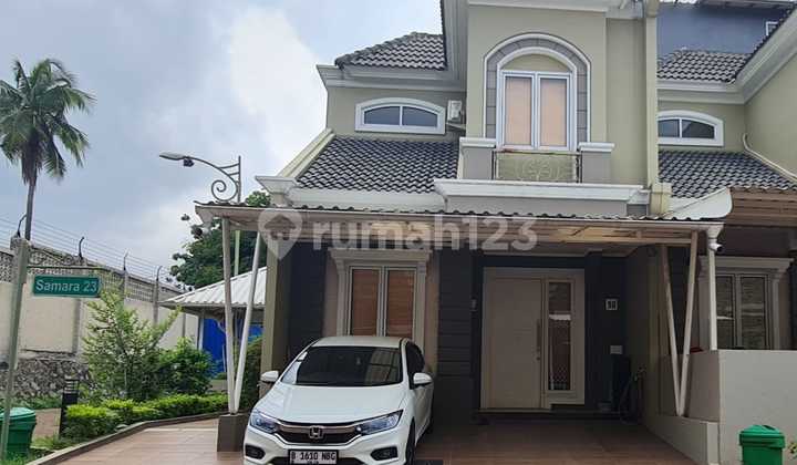 rumah 2 lantai hoek cluster samara Tangerang ( RV ) 