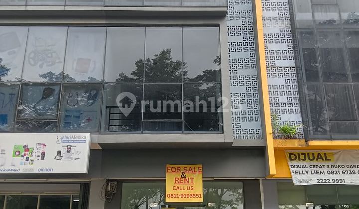 Dijual Ruko The Icon Bsd Pinggir Jalan 3 Lantai