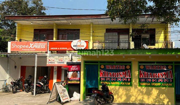 Ruko 2 Lt Terdiri 4 Unit Strategis Dipinggir Jl. Raya Kp. Sawah, Jatisampurna, Bekasi 1