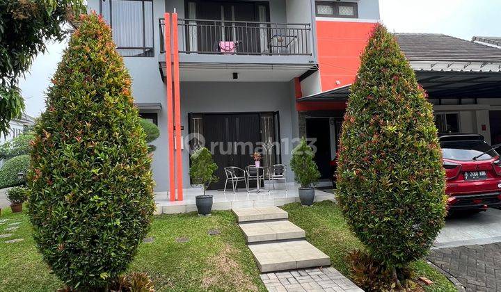 Rumah Hook Full Furnished Perabot Eropa di Cluster Sevilla Bsd 2