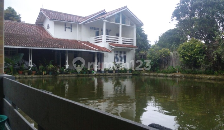 Rumah Selabintana Sukabumi, Ada 3 Kolam Ikan, Nyaman Buat Villa Penginapan 1