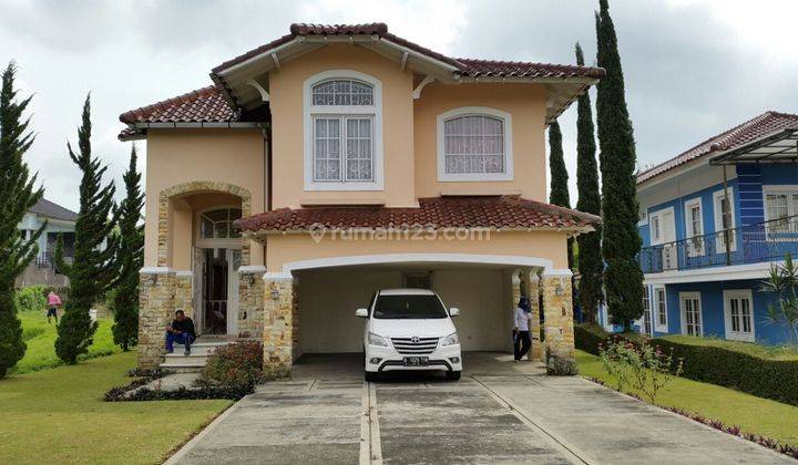 Villa Resort Cantik & Adem • Sukana Galih Puncak • Cipanas Bogor SHM • 2 Lantai  1