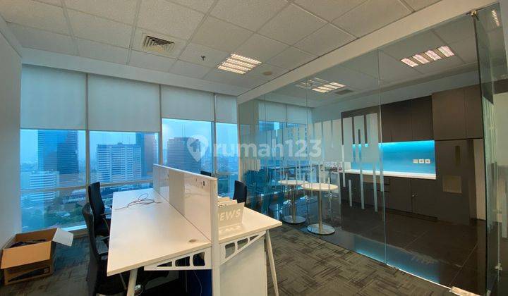 Furnish Office Leasing, Mega Kuningan 232 Sqm , Ready To Lease Bebas Ganjil Genap  2