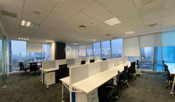 Furnish Office Leasing, Mega Kuningan 232 Sqm , Ready To Lease Bebas Ganjil Genap  1