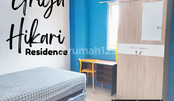 Di Sewa Kost Campur Strategis Untik Mahasiswa & Karyawan di Griya Hikari Jl. Alpukat 3 No.40, Tj. Duren, Grogol Petamburan, Jakarta Barat PALING MURAH Full Furnished BOOK NOW !!