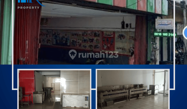 Sewa ruko 400 m2 HGB di Jalan Panjang Jalan utama STRATEGIS !! 1