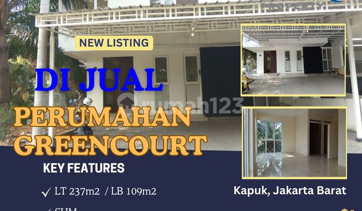 For Sale: Greencourt Kapuk Complex House, Very Strategic Location, Suitable for Offices and Other Businesses. Market Price: 6 M X X X > Selling Only 3.7 M Negotiable Until Done !! For Sale: Greencourt Kapuk Complex House, Very Strategic Location, Suitable for Offices and Other Businesses. Market Price: 6 M X X X > Selling Only 3.7 M Negotiable Until Done !!