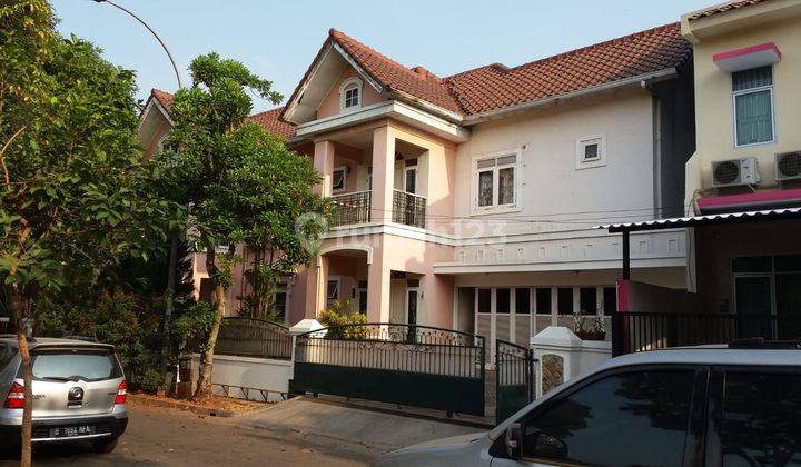 Dijual rumah hadap jalan raya di Anggrek Loka BSD 1