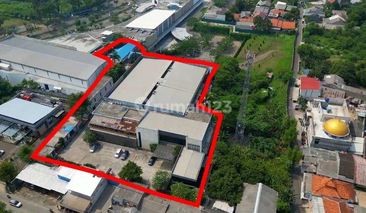 Dijual Pabrik.kantor Di Jl Raya Puspitek Dkt Unpam 2