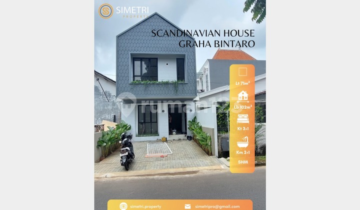 Dijual Rumah Graha Bintaro Brand New Pondok aren, Tangerang Selatan 