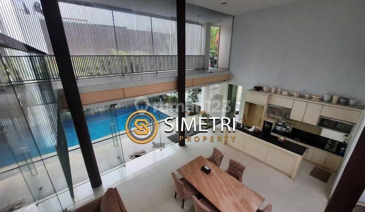 Rumah di Cirendeu Tropical Modern Ada Swimming Pool, Akses Dekat Ke Stasiun Mrt Lebak Bulus 2