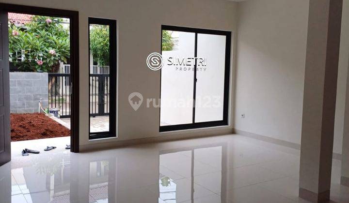 Rumah Modern Bintaro Sektor 9, Brand New Minimalis Siap Huni  2