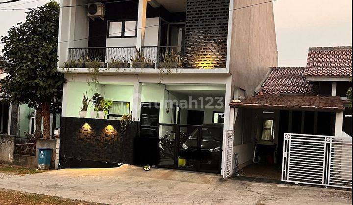tampak depan dijual rumah rp. 1.3 miliar