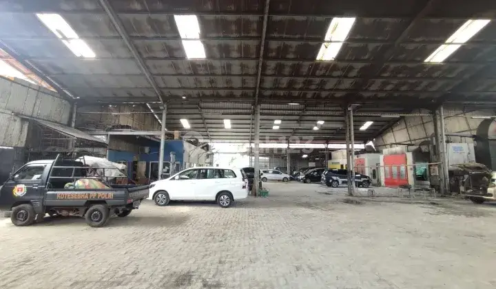 DiJual & DiSewakan Bangunan eks Bengkel.+ Tanah 2000m2 di Jalan Kapten Tendean, Mampang Prapatan, Jakarta Selatan.(Kode Rmrg1819) 2