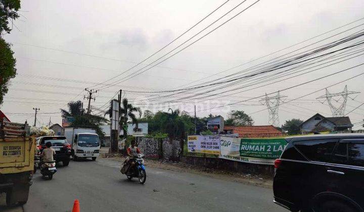 *DiSewakan & DiJual Tanah Kavling Lahan Komersil Luas 2000m2 di PinggirJalan Raya Curug, Tangerang..*
(Kode Rmrg 2489 ) 2