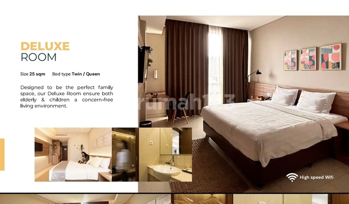 *Dijual Hotel Bintang 4 Dg 142 Kamar, Luas Tanah 4600M2 di Jababeka, Cikarang Utara, Bekasi, Jawa Barat..*(Kode.rmrg2885)