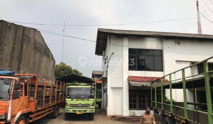 *dijual Tanah Luas 2400meter & Bangunan Rumah Semi Kantor Di Pinggir Jalan Raya Sekitar Karang Tengah, Tangerang..*(kode Rmrg 2651) 1