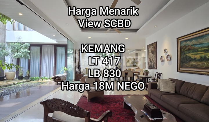 Rumah Tropical di Kemang View Scbd di Jakarta Selatan