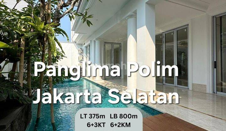 Rumah Private pool lift di Panglima Polim Jaksel 1