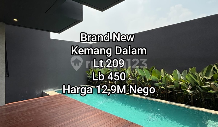 Rumah Baru Private Pool Di Kemang Dalam Jakarta Selatan