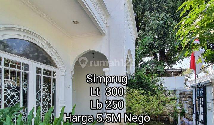 Jual Rumah Cepat Di Simprug Jaksel 1