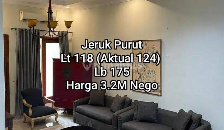 Jual Rumah Siap Huni Di Jeruk Purut Jakarta Selatan 1