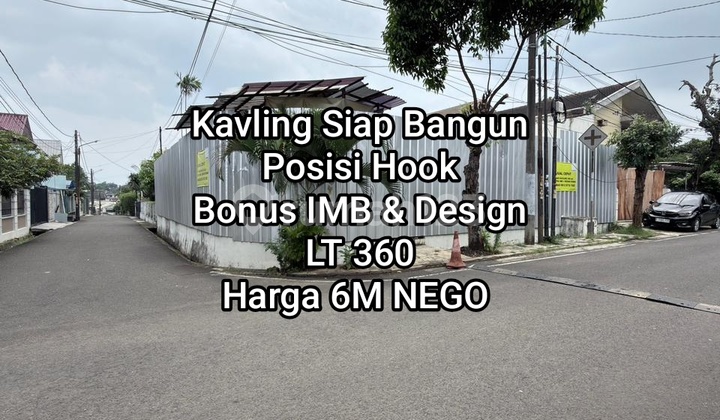Kavling Siap Bangun Hook Bonus IMB di Gandaria Jakarta Selatan Kavling Siap Bangun Hook Bonus IMB di Gandaria Jakarta Selatan