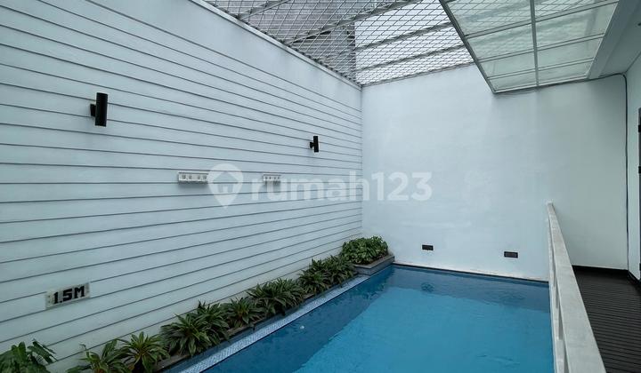 Rumah Bagus Private Pool Di Kebayoran Baru Jakarta Selatan