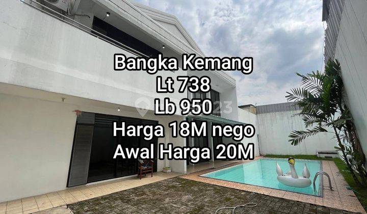 Jual Rumah Private Pool Di Bangka Kemang Jakarta Selatan