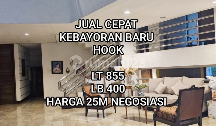 Jual Rumah Cepat Harga Menarik di Kebayoran Baru Jakarta Selatan