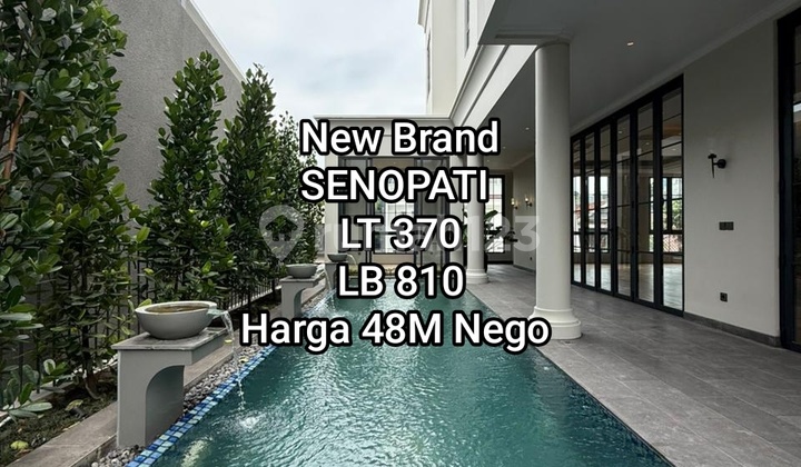 Rumah Baru Mewah Pool Di Senopati Kebayoran Baru Jakarta Selatan