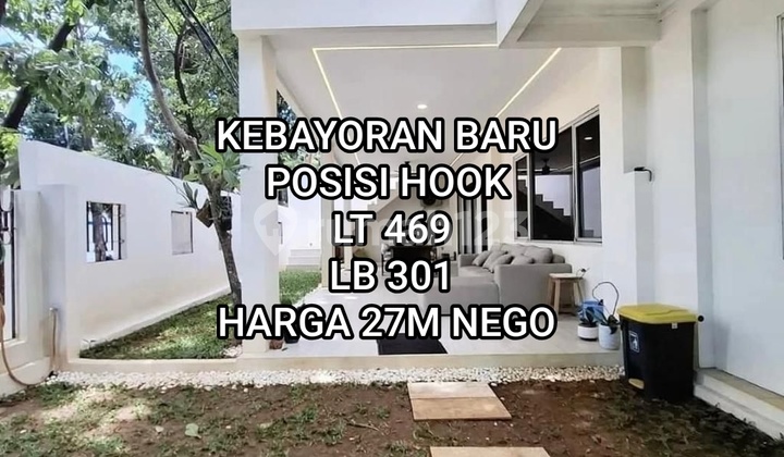 Rumah Hook Dekat Senayan City Kebayoran Baru Jakarta Selatan