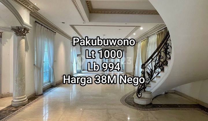 Jual Rumah Hook Di Pakubuwono Jakarta Selatan 1