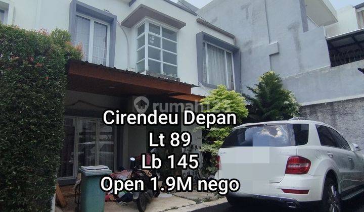 Jual Cepat Rumah Nego Sampai Deal Di Cirendeu Jakarta Selatan 1