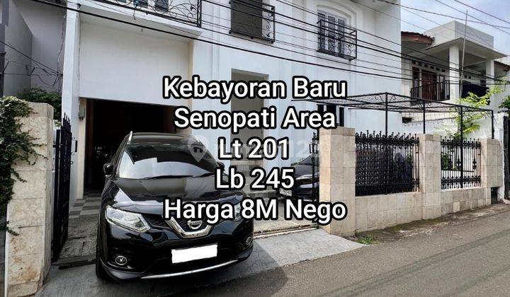 Jual Rumah Di Kebayoran Baru Senopati Area 1