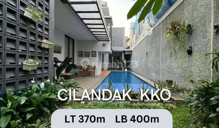 Jual Rumah Siap Private Pool Cilandak Jakarta Selatan 1