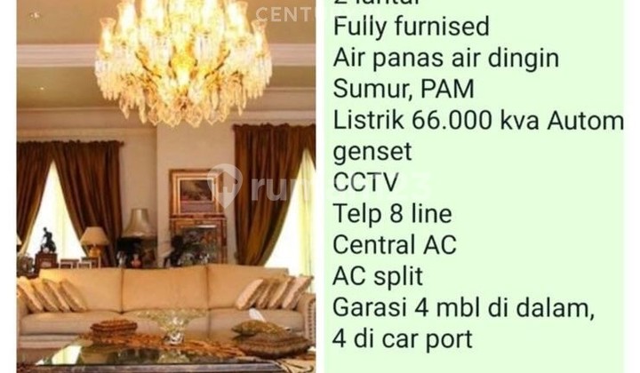 Rumah Di Menteng 1100m SHM Gol C Fully Furnished 1