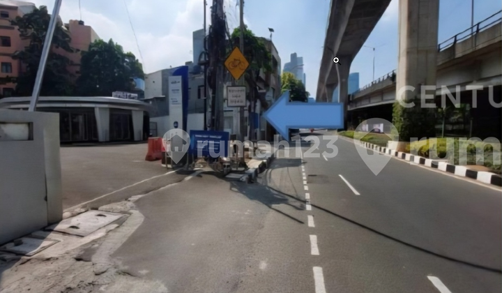 Tanah Kosong Di Mampang Prapatan Luas 1102m