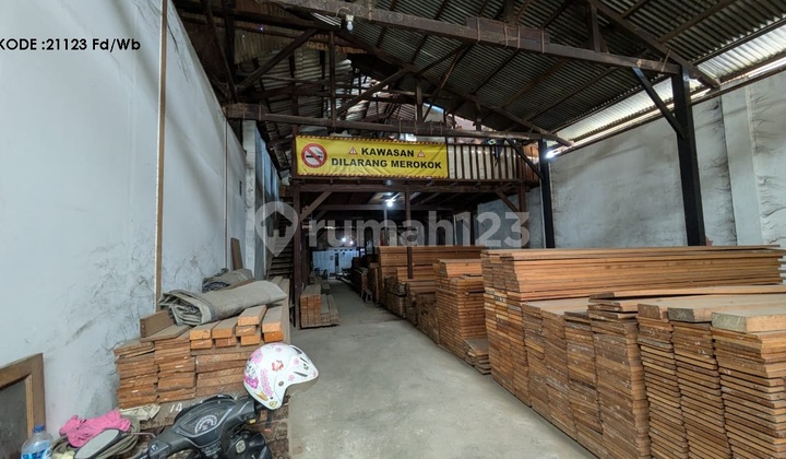  Gudang Dijual Pulo Gadung, Luas 779 Meter, Kode :21123 Fd/Wb