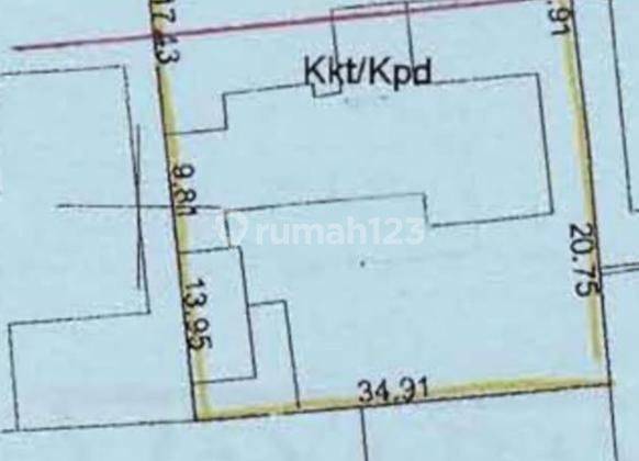 Kavling Dijual disewa Mampang Prapatan, Luas 1,465 Meter, Kode 20479 Js 2