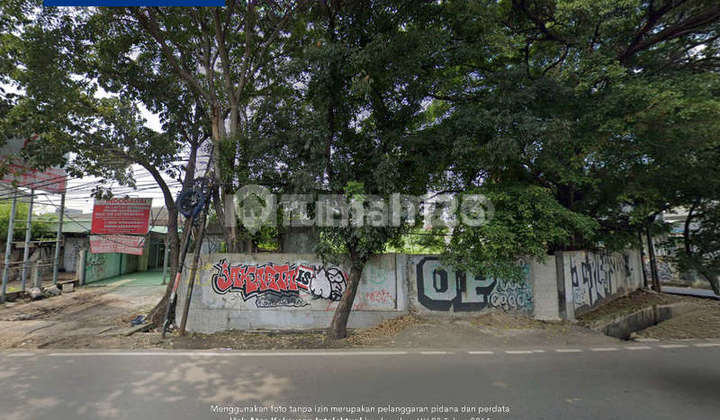 Tanah Hook Dijual Jalan Daan Mogot Raya Cengkareng - Luas 750m2