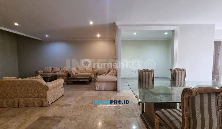 Disewakan Rumah Intercon Kebon Jeruk Space Layout Lt.200m2 3km 1