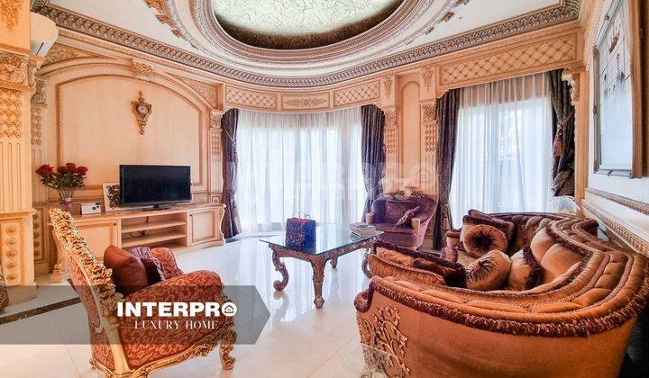 Disewakan Rumah Hook Klasik Mewah Intercon Full Marmer Lt. 1000m2 10