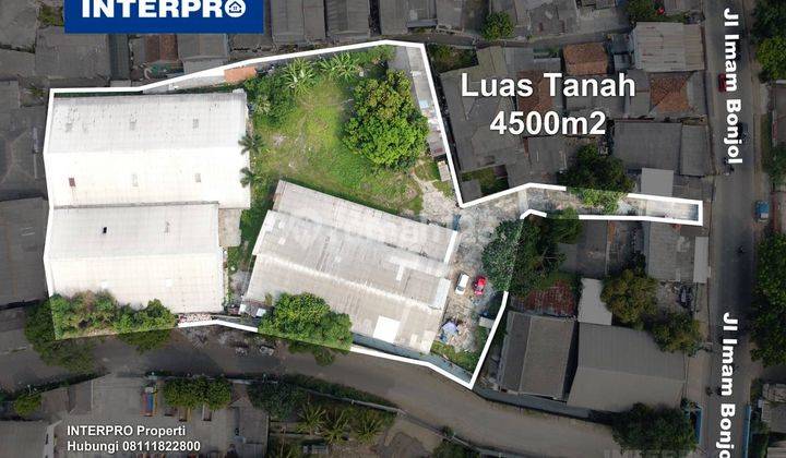 Dijual Sebidang Tanah di Karawaci Lokasi Strategis Luas 4600m2 1