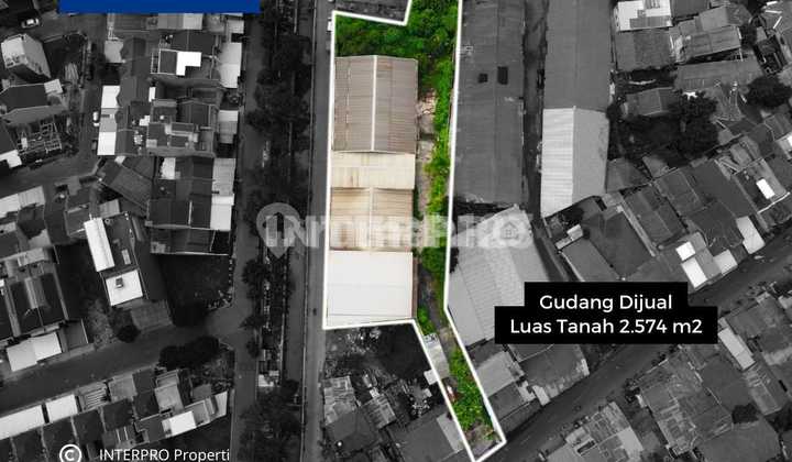 Tanah Ex Gudang Jl Kh Ahmad Dahlan Samping Puri Metland