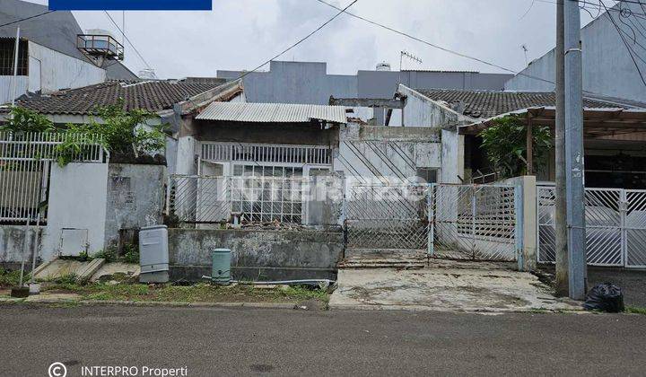 Rumah Tua di Puri Indah Jual Hitung Tanah Cocok Bangun Baru 1