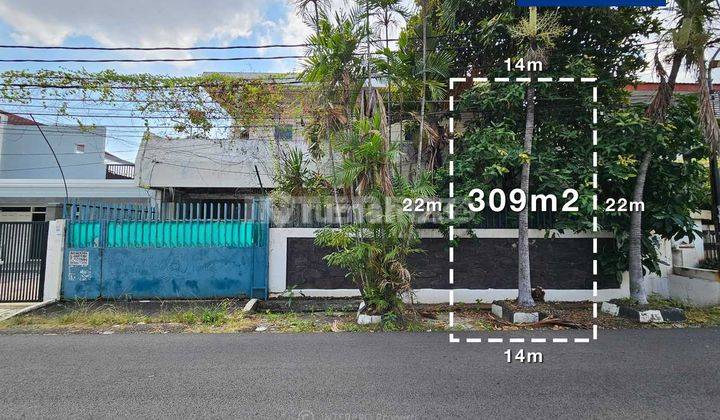 Rumah Bangunan Kokoh Dijual Kemanggisan Utama Jalanan Lebar Lt 309m2 1