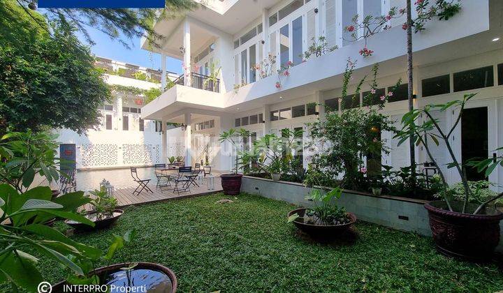 Rumah Mewah Komplek Private Dekat Kemanggisan LT 1144m2 1