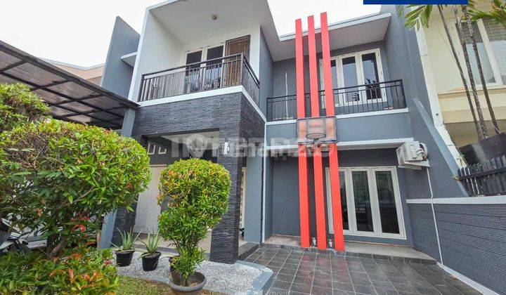 Rumah 2 Lantai Minimalis Modern LT 200m2 Taman Villa Meruya  2