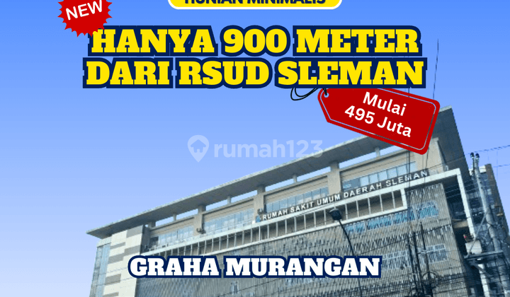 Rumah Desain Modern Harga 490 Jtan di Utara Sleman City Hall 2